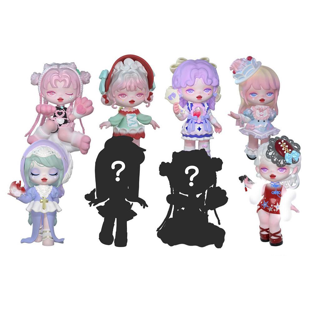 Kawaii Original Yomi Blind Box Dream Showroom Series Collectable Model Mystery Boxes Surprise Box Girl Heart Christmas Gifts