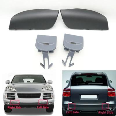 Für Porsche Cayenne 2008 2009 2010 Auto Stoßstange Vorne Hinten Abschleppöse Haken Abdeckung Deckel