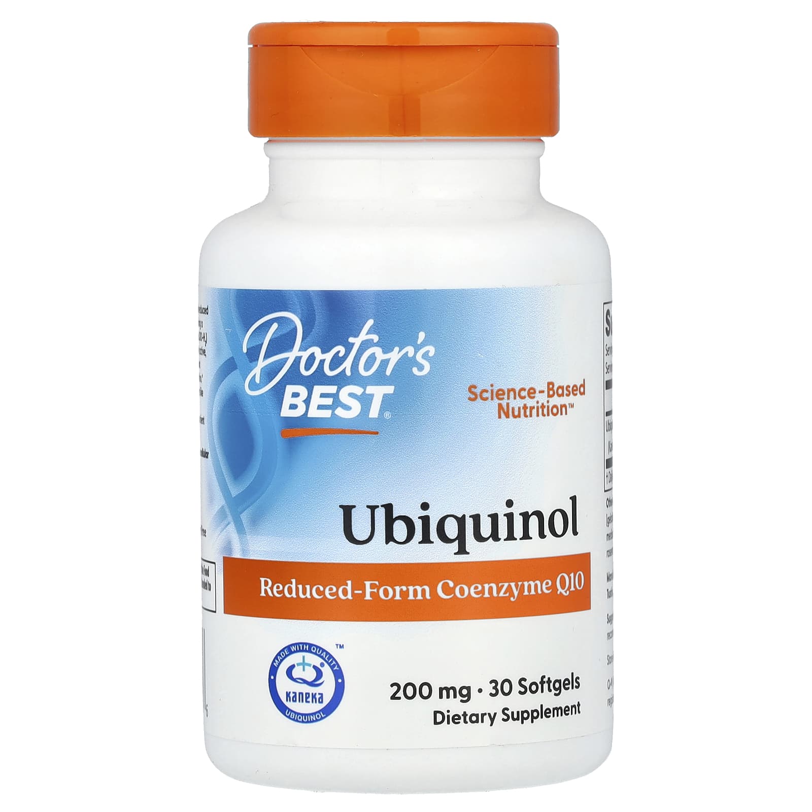 

Doctor S Best, Ubiquinol, 200Mg, 30 Softgels