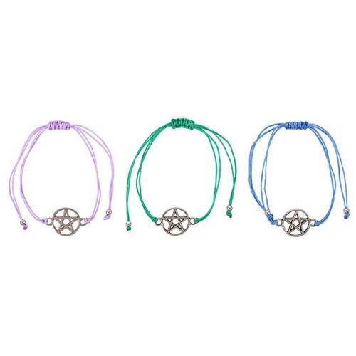 Something Different Damen/Damen Coven Schwestern Pentagramm Armband (Packung mit 3)