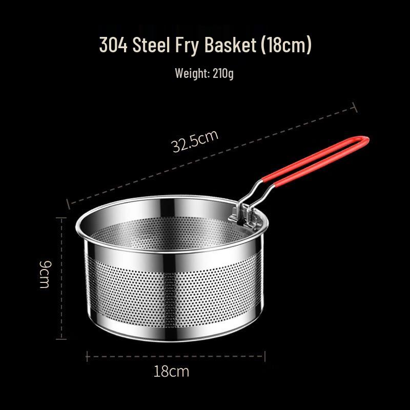 

18см Корзина для жарки из нержавеющей стали 304