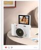 Retro CCD HD Flip Screen 4K DSLR with Dual Camera & Fill Light