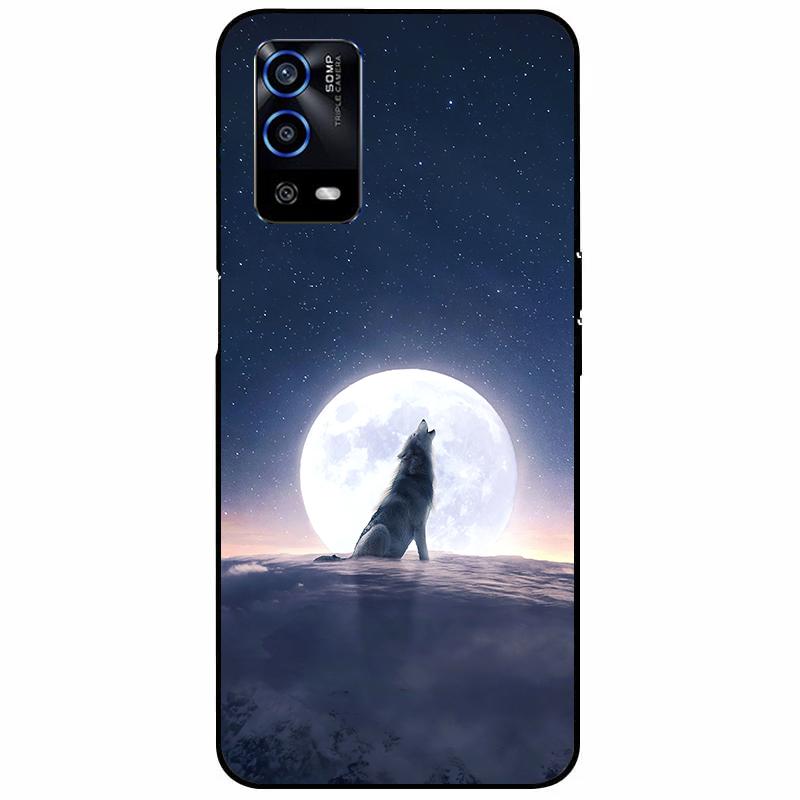 For Oppo A55 4G Case 6.51'' Soft Silicone Protective Marble Phone Cover for Oppo A55 Case TPU Funda For OPPOA55 A 55 CPH2325 Bag