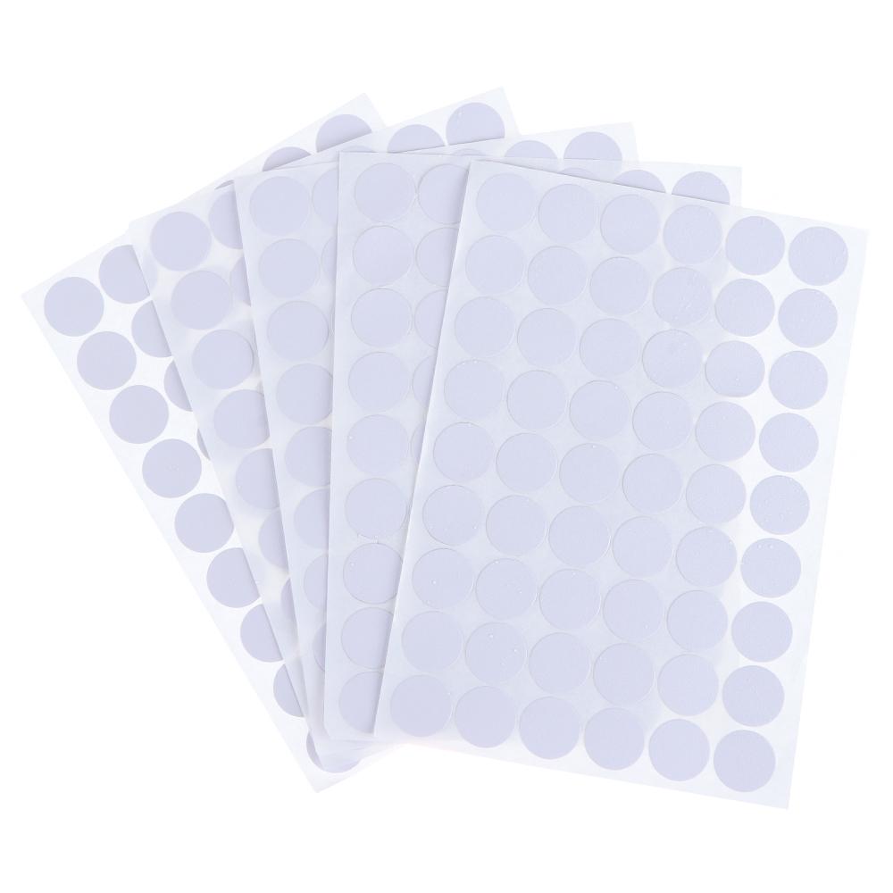 5 Sheet Cabinet Ornament Covers 270pcs 21mm Self-Adhesive Hole Sticker Screw Cap Screw Hole Stickers