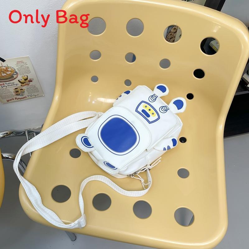 Astronaut Phone Bag Canvas Small Crossbody With Zipper For Girls
