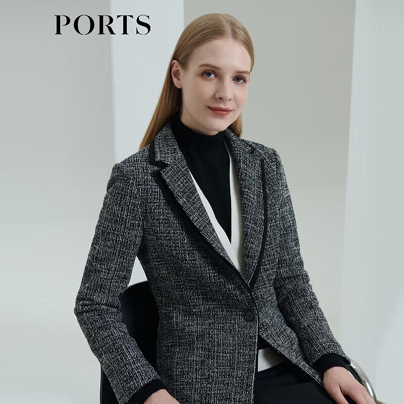 

PORTS Женский вязаный кардиган средней длины с длинным рукавом L /8