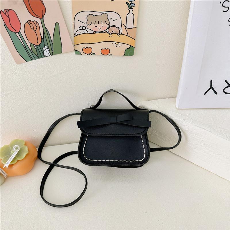 Cute Versatile Bow Accessory Crossbody Bag Kids Waterproof Mini Bag Shoulder