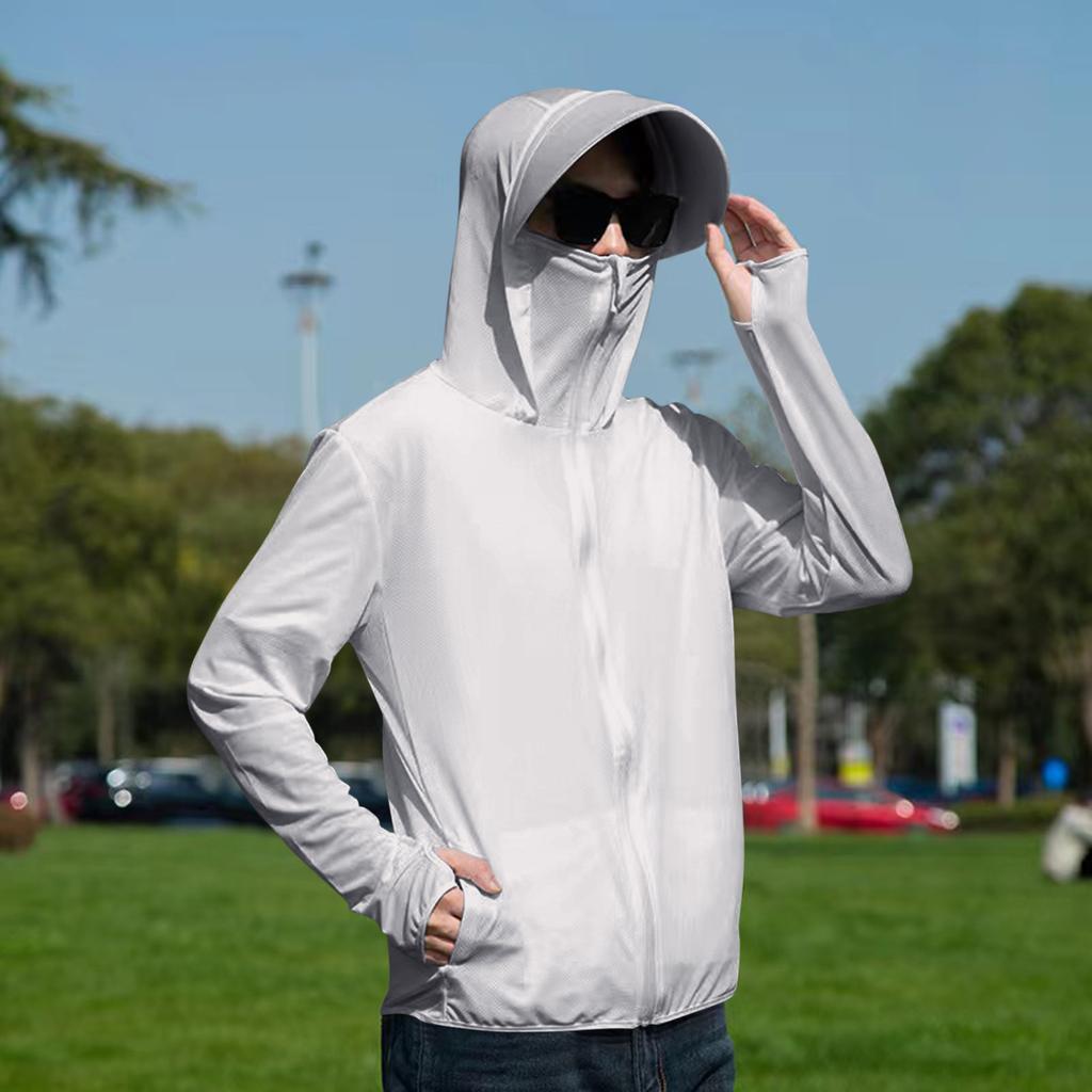 Men's And Women's Sun-protective Clothing Workwear Jackets Couple Skin Clothing Quick-drying And Breathable Tops
