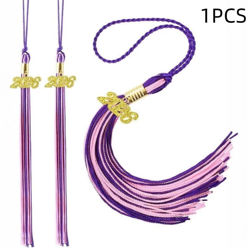2026 Polyester Alloy Academic Tassel Hanging 10 Colors Pure Color Charm Pendant Diy Crafts Style Student Dress Up Tassel