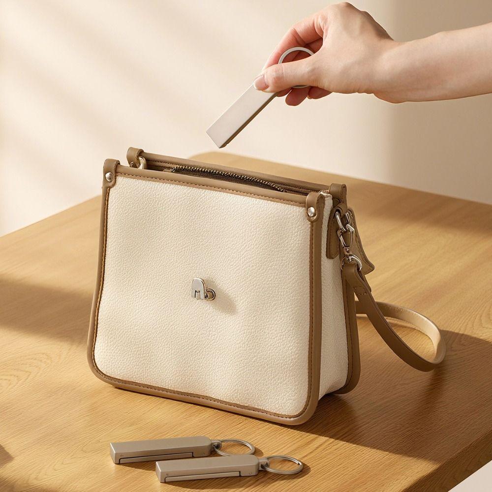 Mini Desk Edge Backpack Hanger Zinc Zinc Zinc Alloy Hanging Handbag Stand Desk Mount Hook  Home Use