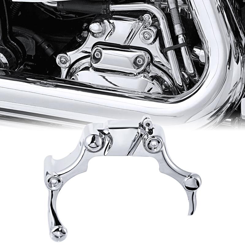 Copertura Cromata Accent per Coperchio Trasmissione Harley Softail 2007-2017