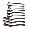 Metal Rust Remover Brushes Handy Steel/Nylon/Brass Brush for Clean Welding Slag