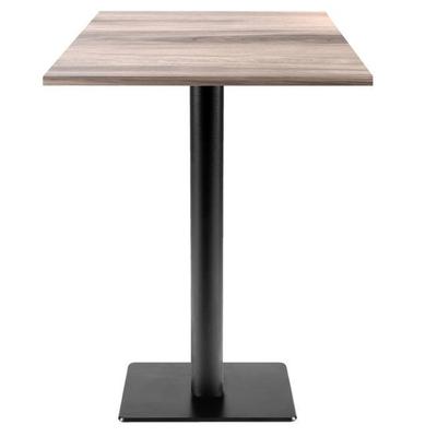 60 X 60 Cm High Table - Milan T Model, Oak Tages