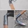 Thickened All Steel Hoe Soil Digging Household Vegetable Planting Large Hoe Weeding Outdoor Tools All Steel Hoe