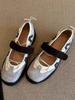 Fashion High Quality Women's Flat Shoes Round Toe Shallow Shoes Casual Breathable Slip-on Flat Outdoor 2025 Ladies Mary Jane Shoes