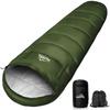 Mummy Type Sleeping Bag for Winter Take Out Both Sleeping Bag for Winter Cold Resistance Simple Waterproofing High Heat Retention Sleeping Bag All