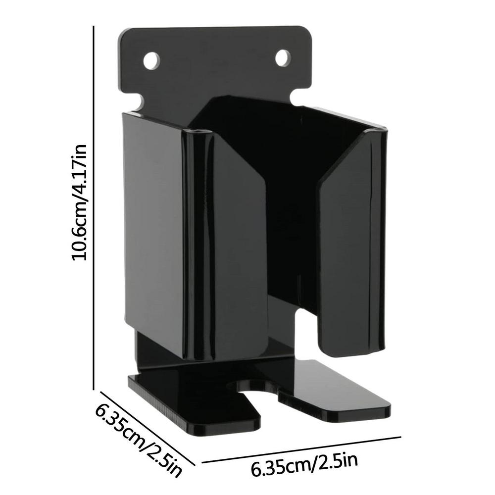 

Shower Shaver Holder Bathroom Wall Mounted Shaver Holder Space Saving Shaver Stand Multipurpose Shaver Organizer For Showers чорний