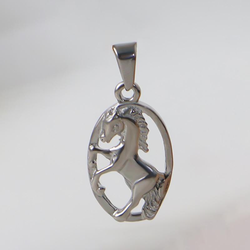 

Підвіска з нержавіючої сталі Єдиноріг Тигр Кінь для DIY Персоналізоване намисто-браслет з тваринами Шарми Аксесуари для виготовлення ювелірних виробів A12