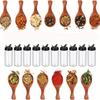 1Pieces 100/130/150/200/300Ml Spice Bottles Jars Clear Seasoning Bottles Bbq Clear Salt Pepper Shakers Kitchen Condiment Bottle