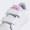Advancourt Comfort Boys and Sizes Black Size Kids' Sneakers, Girls, 12-16cm, White/Real Pink/Core (GW6501), 16.0cm