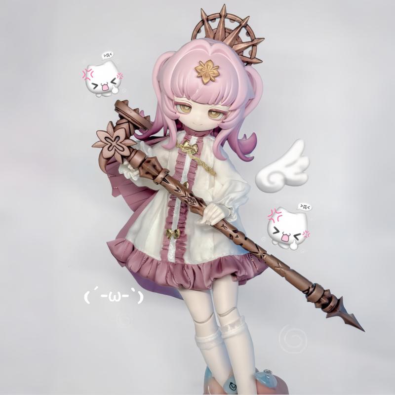 Lovely Moonlight Fairy Tale 8 Points Bjd Blind Box Moving Doll Hand-Made Ornaments For Girls Holiday Gifts.