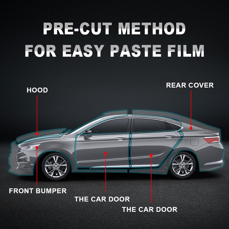 Tesla Cybertruck TPU Protective Film: Full Car Paint Mask Cover