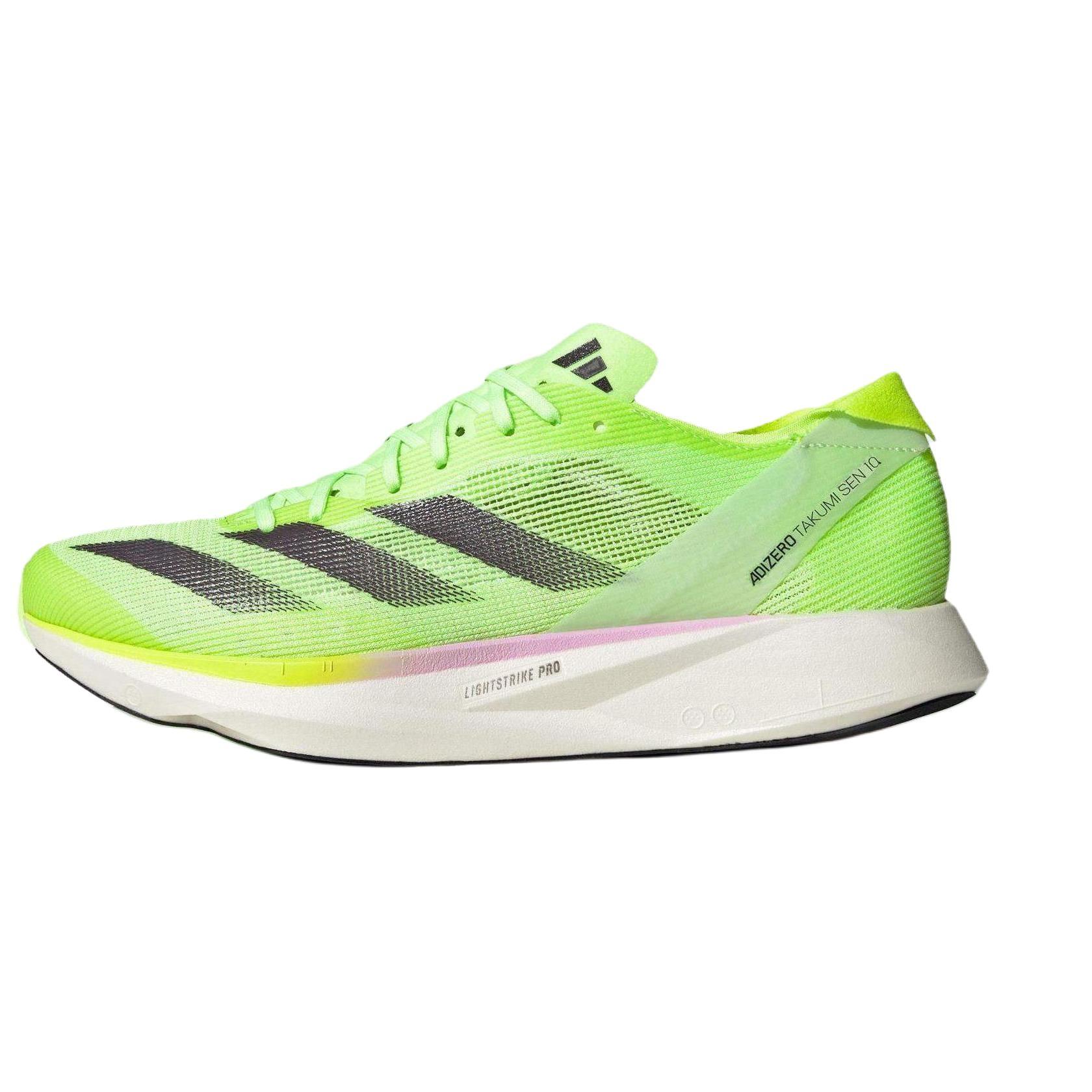 Adidas Adizero Takumi Sen 10  Green Spark  IG3134 46