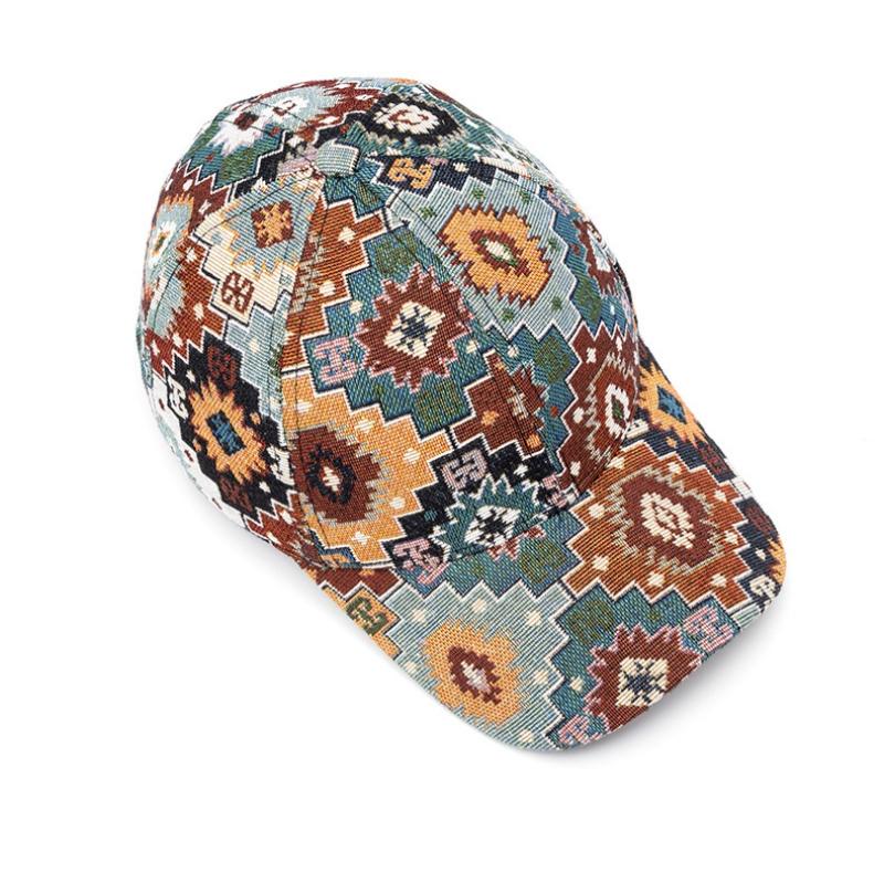 NORTHWOOD All Seasons New Ethnic Style Baseball Cap for Women's Men's Personality Fashion Peaked Cap Sunhat High Quality Trucker Hats