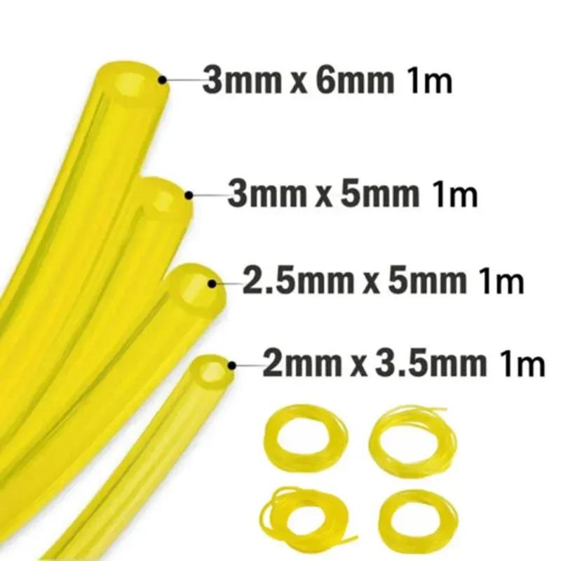 4Pcs Petrol Fuel Pipe Line Hose For Strimmers Trimmer Chainsaws  Saw Blower Brushcutter Gas Line Pipe Hose Petrol Line