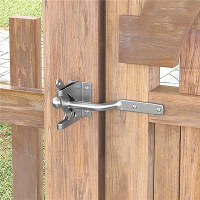 Door Lock Buckle Guard Latch Bolt Hinge Bolt Iron Bolt Toggle Latch Sliding Barn Door Bolt Black Galvanized Iron Right Barn Lock