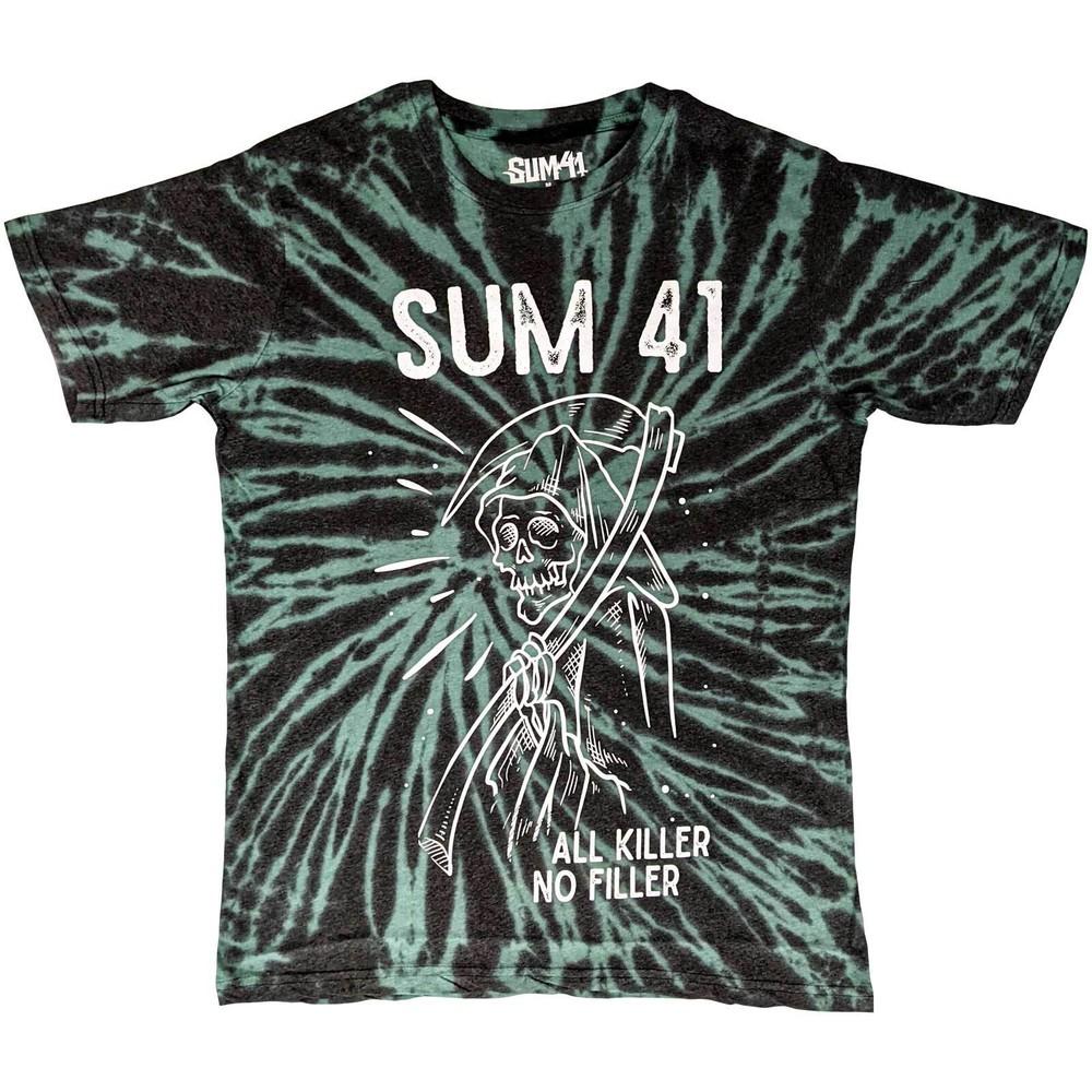 Унисекс футболка Sum 41: Жнец (Коллекция стирки) Футболка Unisex S