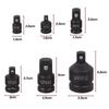 Socket Adapter Driver and Wrench Conversion Kit Set of 6 Multifunctional Socket Adapter Kit for Automotive Carpentry