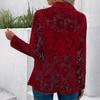 Veste chemise en dentelle tendance pour femmes Printemps & Été, Élégante et Polyvalente