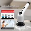 Electric 8-in-1 Retractable Cleaning Brush with LCD Display