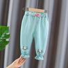 Children's Leggings Summer Cropped Pants, Baby Summer Clothes Outer Pants Thin Design