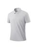 Men's Ice Silk Quick-Dry Short Sleeve Polo Shirt - Customizable Logo, Summer Business Casual Sports Tee