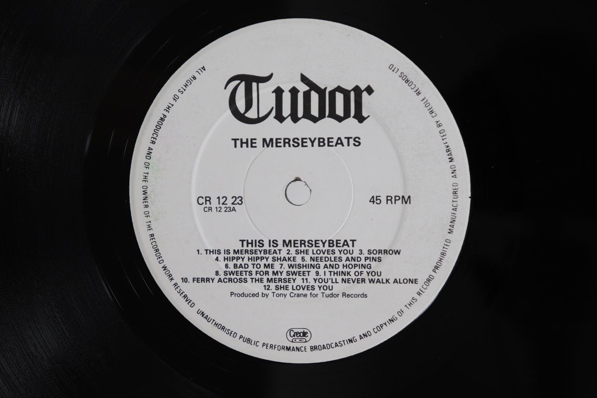 

12inch Record MERSEYBEATS - This Is Merseybeat CR1223 TUDOR 1981 UK Rock Used