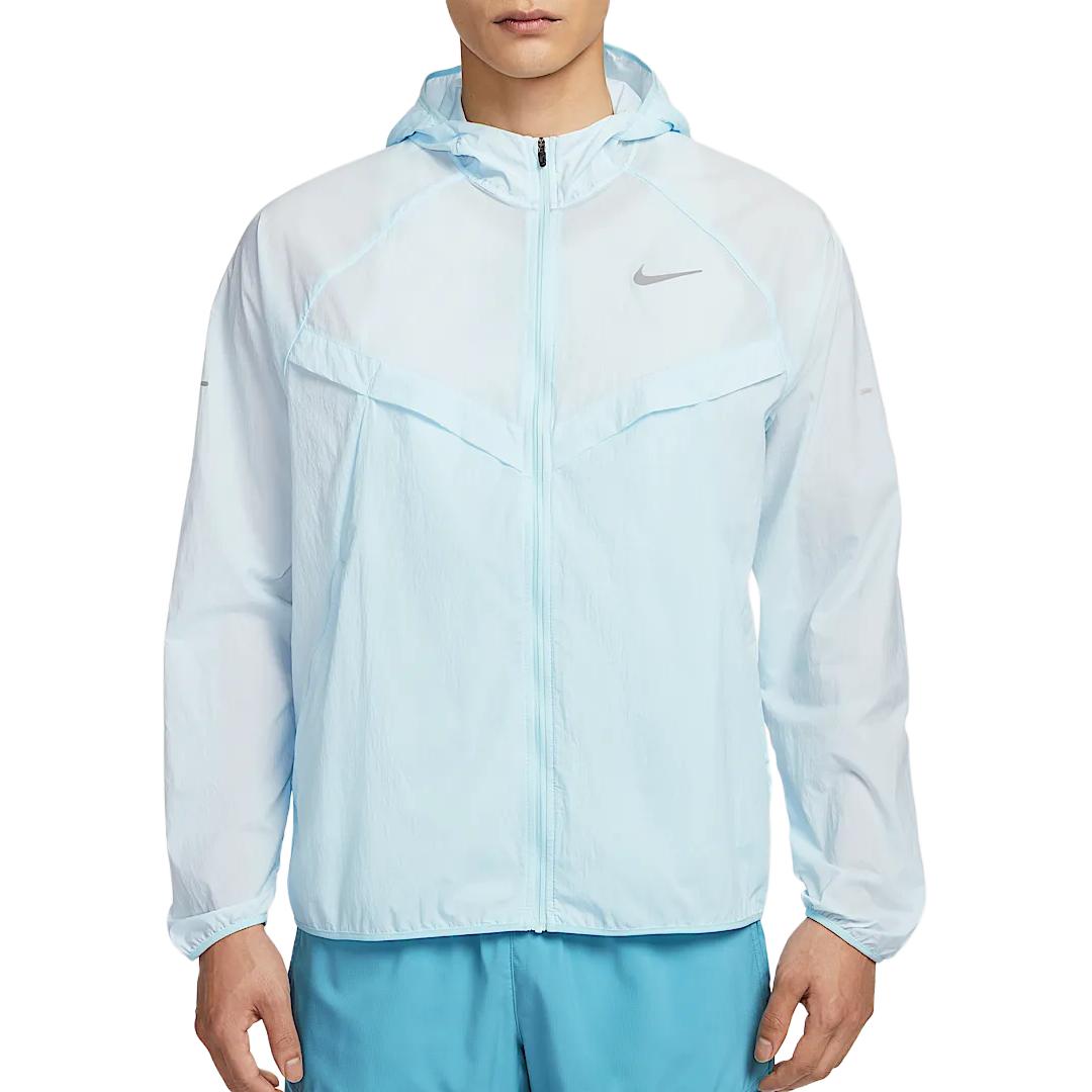 

Nike Logo Zip-Up Long Sleeve Jacket Men jackets Blue HV4549474 M
