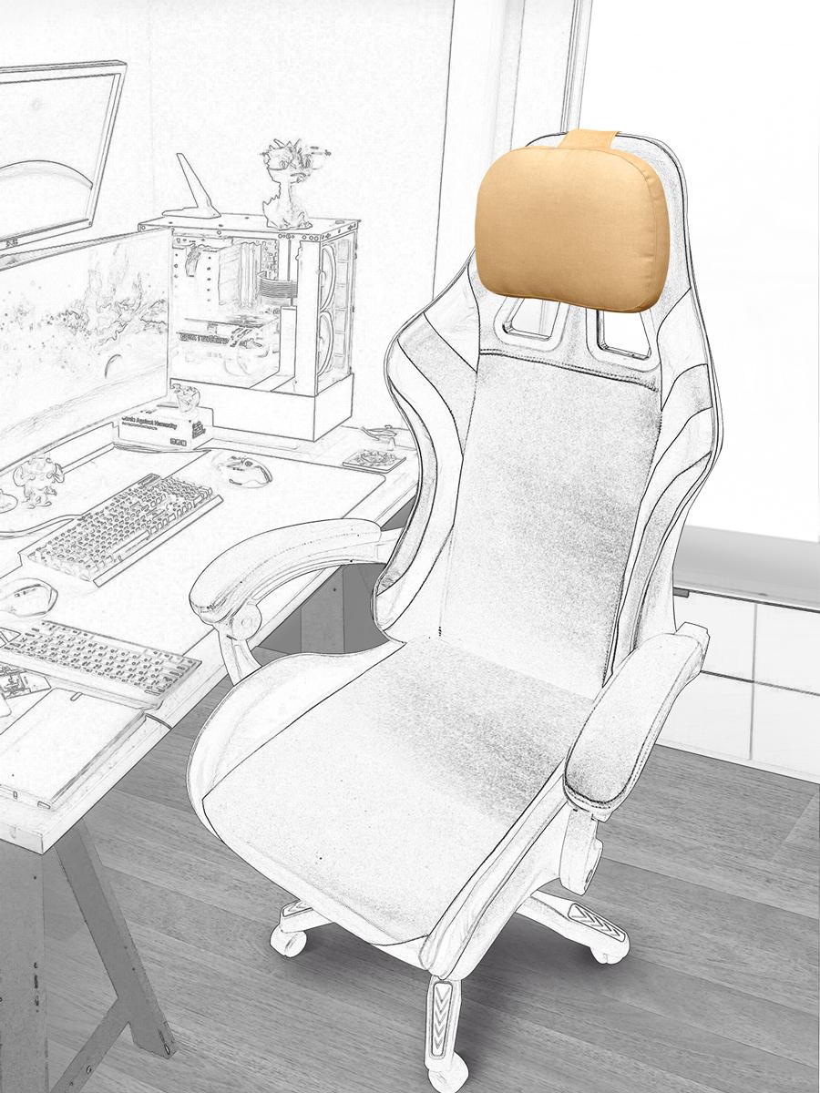 

Ekkoseat Gamer Chair Cushion, Framed бежевий