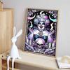 Disney 5D DIY Diamond Painting Ursula Dark Neon Tarot Style Illustration Full Round Diamond Mosaic Cartoon Dog Embroidery Art Painting Home Decor