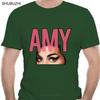 Nuova Amy Winehouse Amy Cantante Jazz Unisex Maglietta Nera Taglia S5XL Maglietta alla Moda Unisex Cotone Marca Maglietta