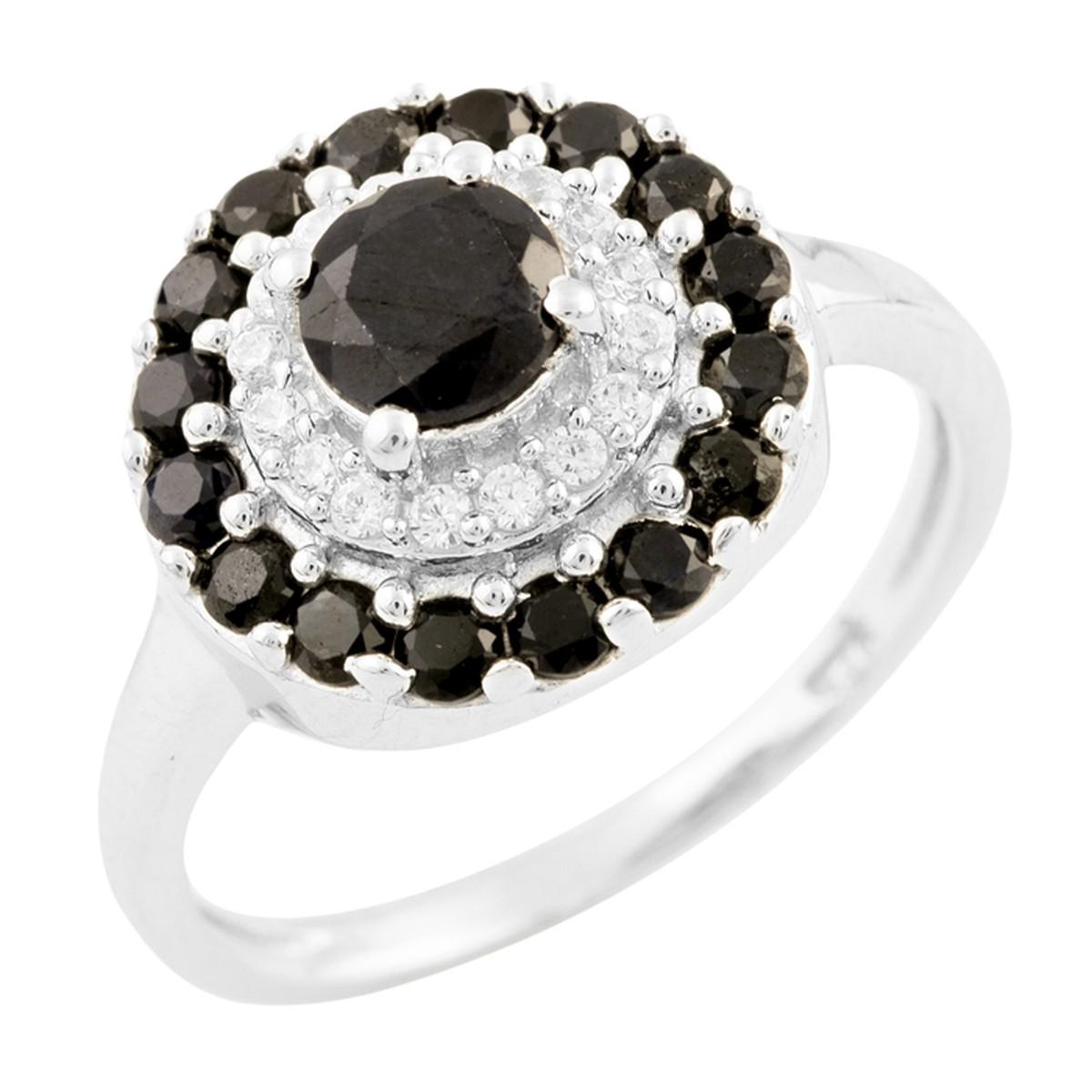 

Silver ring with natural sapphire 1.667ct, item weight 3.33 g (0925035) 17.5 сапфіровий