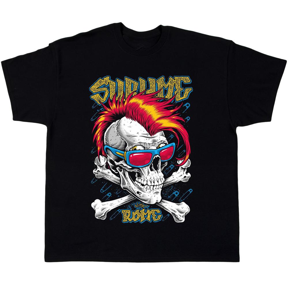 Sublime With Rome Band Heavy Cotton Black Unisex S-4XL Shirt AB378 S