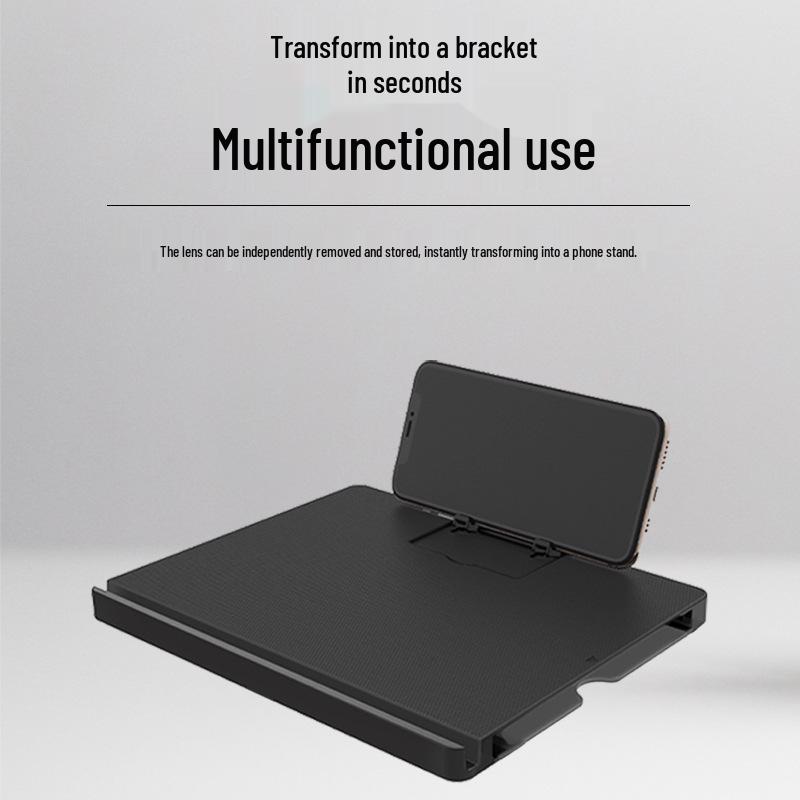 Lupa de Tela Móvel HD de 14 Polegadas: Filtro de Luz Azul Protetor para os Olhos, Perfeito para Visualização Horizontal e Vertical.