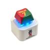 New CreativeKey Pendant  Siu Press-and-Squeeze Stress-Relief Keyboard Sound-Emitting and Light-Up Keychain Gift Anime