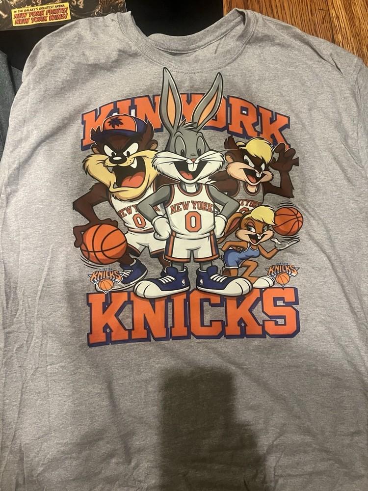 New York Knicks Vintage Cartoon Size 2XL Tee Shirt Unisex T-Shirt