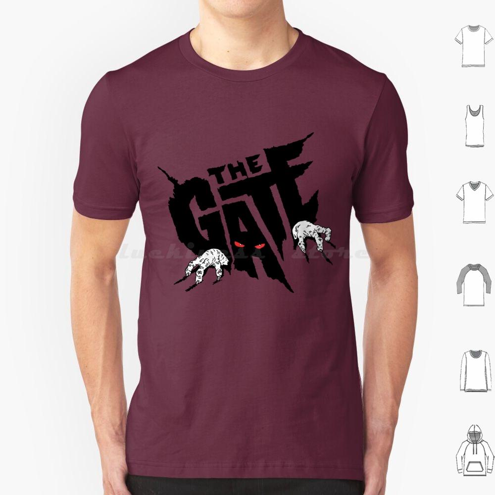 The Gate T Shirt Cotton Men Women DIY Print The Gate Eighties Eighties Movie Et Spielberg 80s Horror Scary Practical Effects
