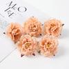 10Pcs Peony Artificial Flowers Head 6CM Fake Flowers for Home Room Wedding Decoration Arrangement DIY Carft Gifts Accessories