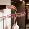 Ushaped Multi Hook Rack With 360 Degree Rotation For Clothing And Accessories