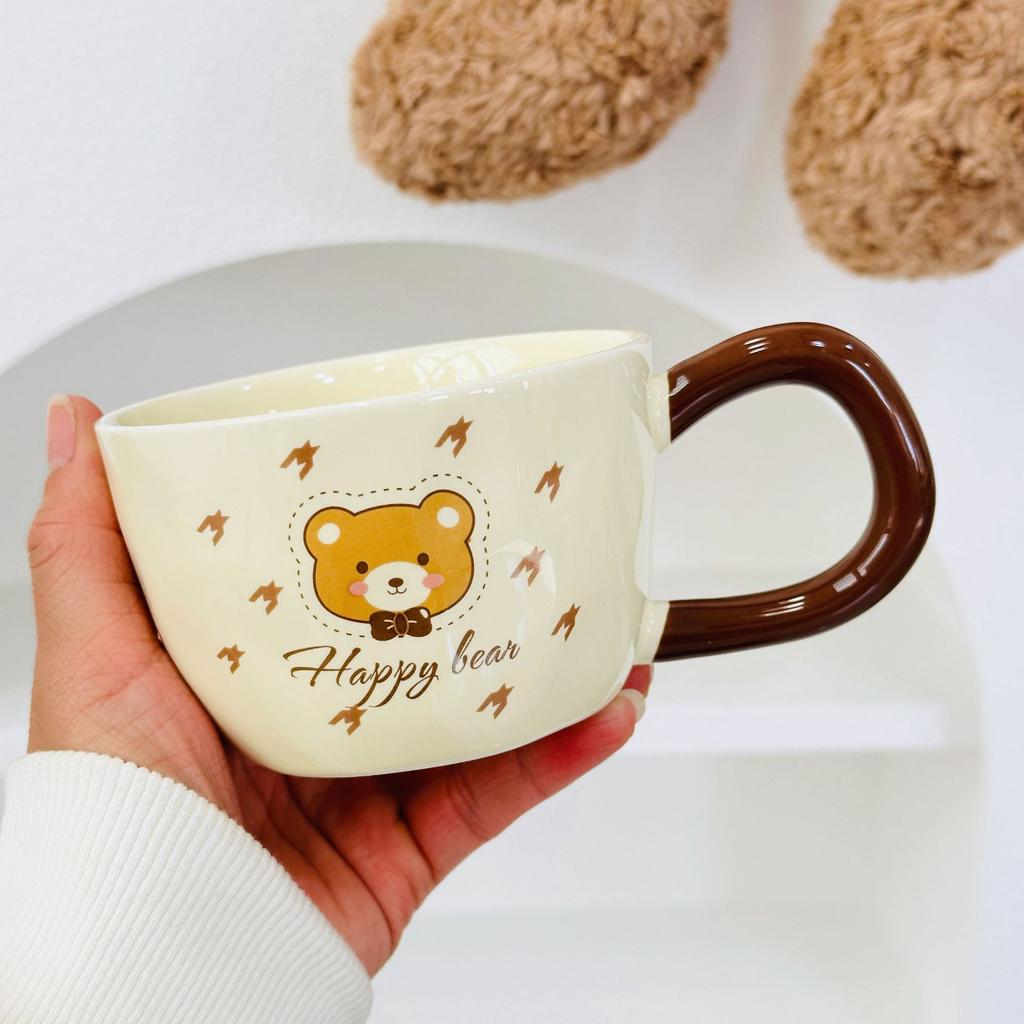 Creative Personalized Gift Box Set Ceramic Mug Office Gift Cup Coffee Cup Water Cup Couple Breakfast Cup